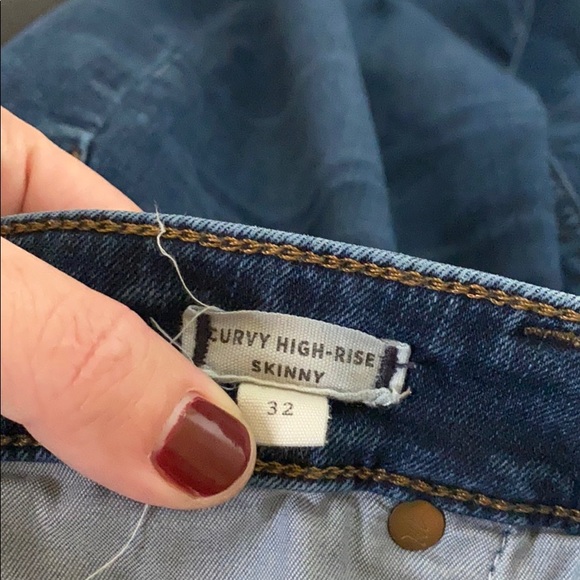 Madewell High Rise Curvy Skinny Jeans - Picture 3 of 6